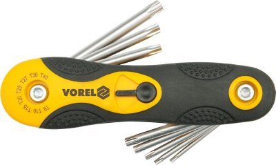 Vorel sada klíčů torx 8 ks crv TO-56507