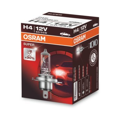 Žárovka Osram H4, Super 64193SUP
