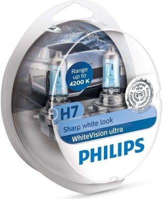 Žárovka Philips H7, WhiteVision ultra 12972WVUSM