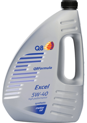 Motorový olej Q8 Formula Excel 5W-40, 4L