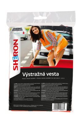 Sheron Výstražná vesta EN ISO 20471 CZ/SK