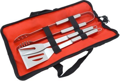 Grilovací nářadí sada 3ks textil bag Cattara 13101