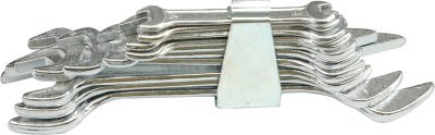 Vorel sada klíčů plochých 10 ks 6 - 32 mm spona TO-50610