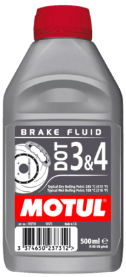 Motul DOT 3&4 Brake Fluid, 500ml