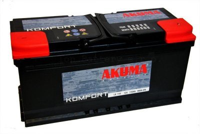 Autobaterie Akuma Komfort 12V, 74Ah, 640A, L3 74