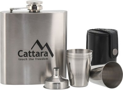 Lahev placatka 1+4 175ml Cattara 13625
