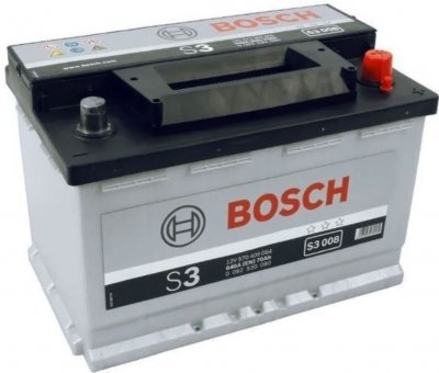 Autobaterie Bosch S3, 12V, 70Ah, 640A, S3 008