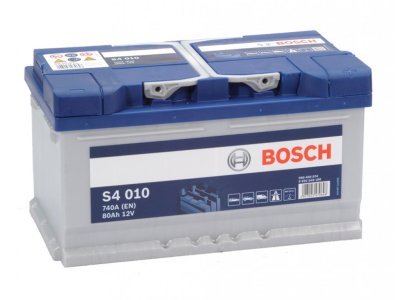 Autobaterie Bosch S4, 12V, 80Ah, 740A, S4 010