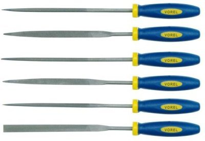Vorel sada pilníků jehlových 180 mm 6 ks vorel TO-25353