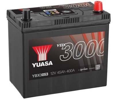 Autobaterie Yuasa YBX3000 SMF 12V, 45Ah, 400A, YBX3053