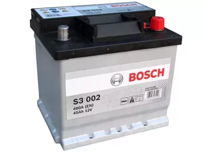 Autobaterie Bosch S3, 12V, 45Ah, 400A, S3 002