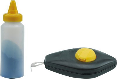 Vorel šňůra orýsovací 15 m plast + modrá křída (115g) TO-17505