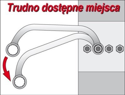 Očkový klíč typ "C" Yato 14x15mm YT-0172