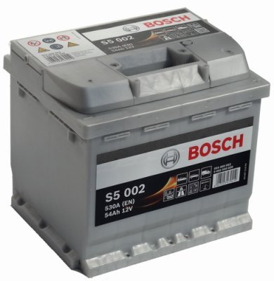 Autobaterie Bosch S5, 12V, 54Ah, 530A, S5 002