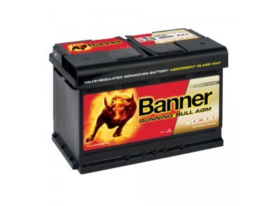 Autobaterie Banner Running Bull AGM 12V, 70Ah, 720A, 570 01