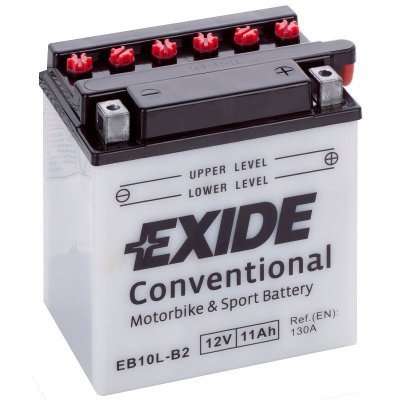Motobaterie Exide Bike Conventional 12V, 11Ah, EB10L-B2
