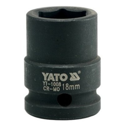 Nástavec 1/2" rázový YATO 18 mm šestihranný