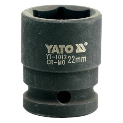 Nástavec 1/2" rázový YATO 22mm šestihranný