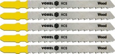 Vorel list do přímočaré pily 100 mm na dřevo tpi10 5 ks TO-27810