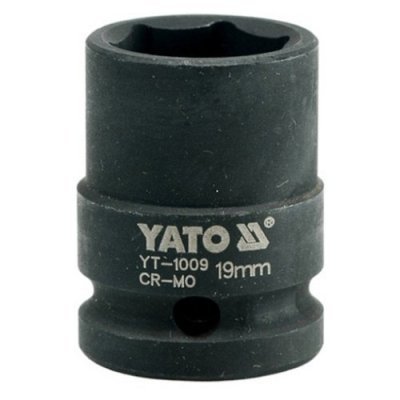 Nástavec 1/2" rázový YATO 19 mm šestihranný