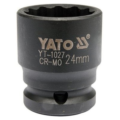 Yato Nástavec 1/2" rázový dvanáctihranný 24 mm CrMo