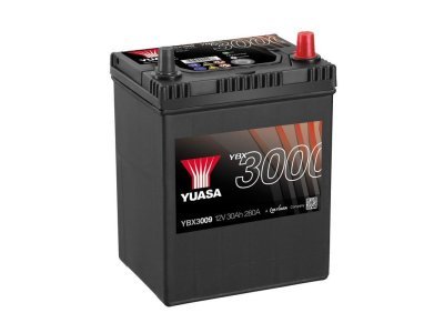 Autobaterie Yuasa YBX3000 SMF 12V, 30Ah, 300A, YBX3009