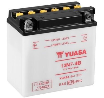 Motobaterie Yuasa Standard 12V, 7Ah, 70A, 12N7-4B