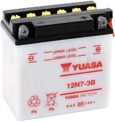 Motobaterie Yuasa Standard 12V, 7Ah, 70A, 12N7-3B