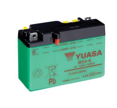 Motobaterie Yuasa Standard 6V, 12Ah, B54-6