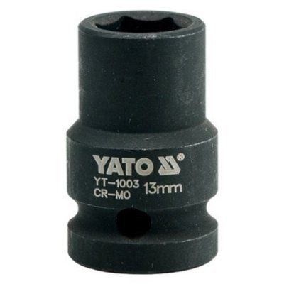Nástavec 1/2" rázový YATO 13 mm šestihranný