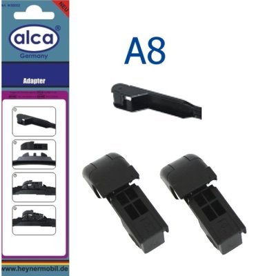 Adaptér stěrače ALCA, HEYNER A8 sada 2 ks nový typ