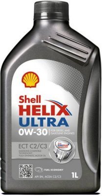 SHELL HELIX ULTRA ECT 0W-30,motorový olej