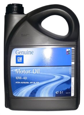 GM Genuine, 10W40, 5l, motorový olej