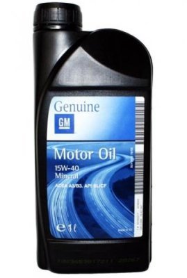 GM Mineral, 15W40, 1l, motorový olej