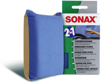 SONAX houba na okna 2v1