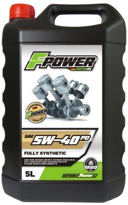 F-POWER motor oil, 5W40 PD, 5l