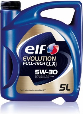 ELF Evolution Full-Tech LLX 5W-30, 5L, motorový olej