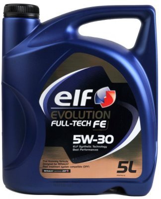 ELF Evolution Full-Tech FE 5W-30, 5L, motorový olej