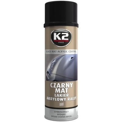 K2 Černý matný lak