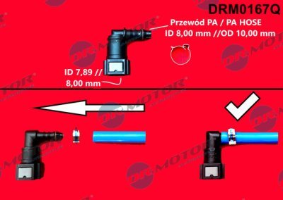 Rychlospojka na palivovou hadici 7,89/8MM