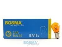BOSMA Žárovka 12V PY21W BA15S oranžová