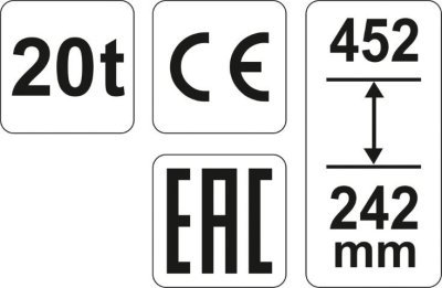 YATO hydraulický zvedák