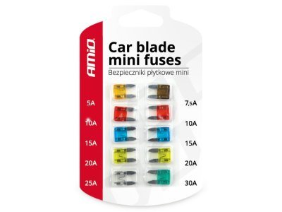 AMIO Sada pojistek mini