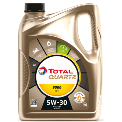 TOTAL QUARTZ 9000 Future NFC 5W30, 5L, motorový olej A5/B5 FORD