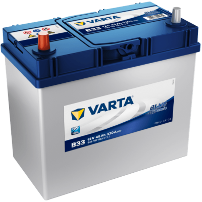 Autobaterie Varta Blue Dynamic 45Ah,12V 330A,B33, 5451570333132