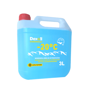 Dexoll zimní kapalina ostřikovače , -20°C , 3l