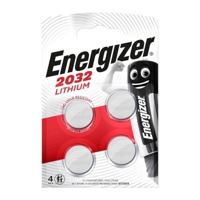 ENERGIZER Knoflíková baterie CR2032 blistr 4ks