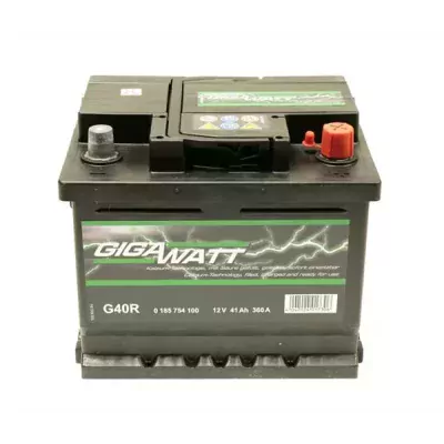 Autobaterie Gigawatt 41Ah, 12V 360A, 0 185 754 100