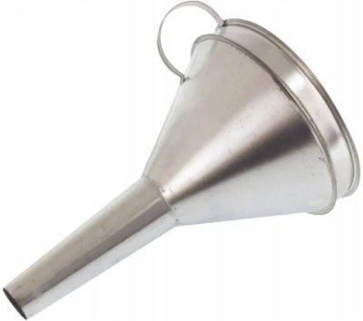 Trychtýř plechový