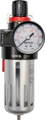 YATO redukční ventil s filtrem 90ml 0-9,3 bar
